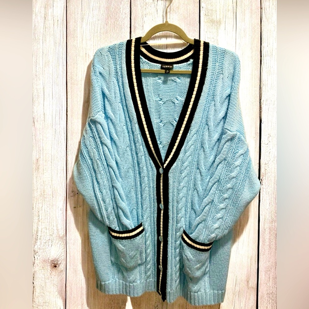 TORRID Cable Knit Cardigan